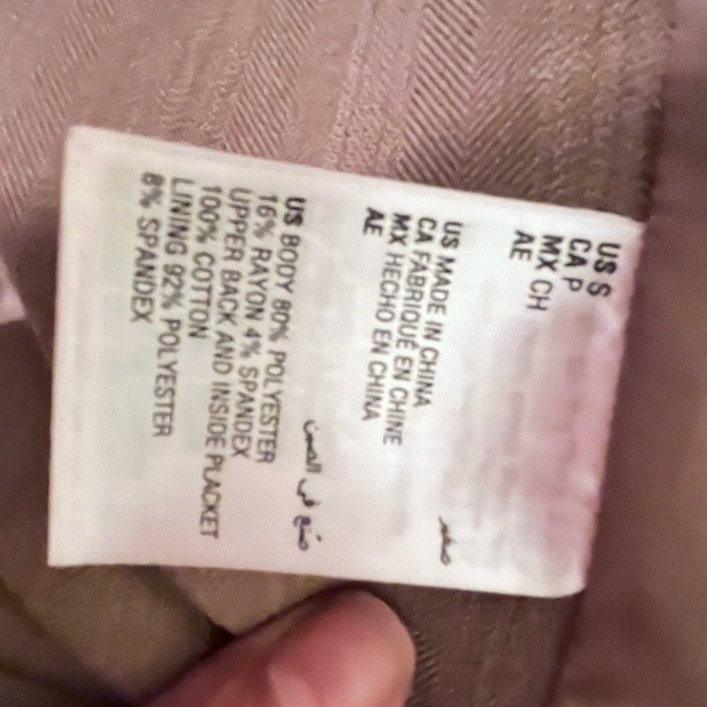 Inc Snap Button Solid Jacket - image 7